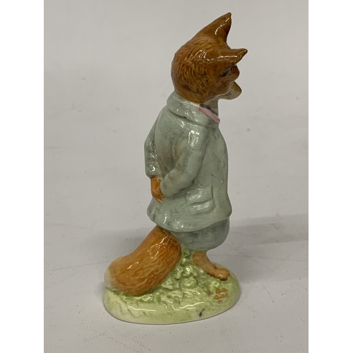 806 - A BESWICK BEATRIX POTTER, FOXY WHISKERED GENTLEMAN, WITH GOLD BACKSTAMP