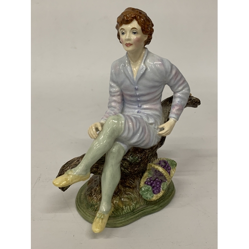 818 - A REG JOHNSON AND SONS HAND PAINTED FIGURE 'AUTUMN'