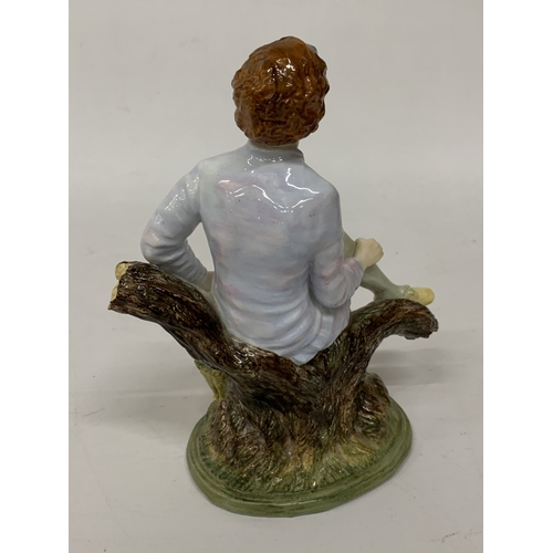 818 - A REG JOHNSON AND SONS HAND PAINTED FIGURE 'AUTUMN'