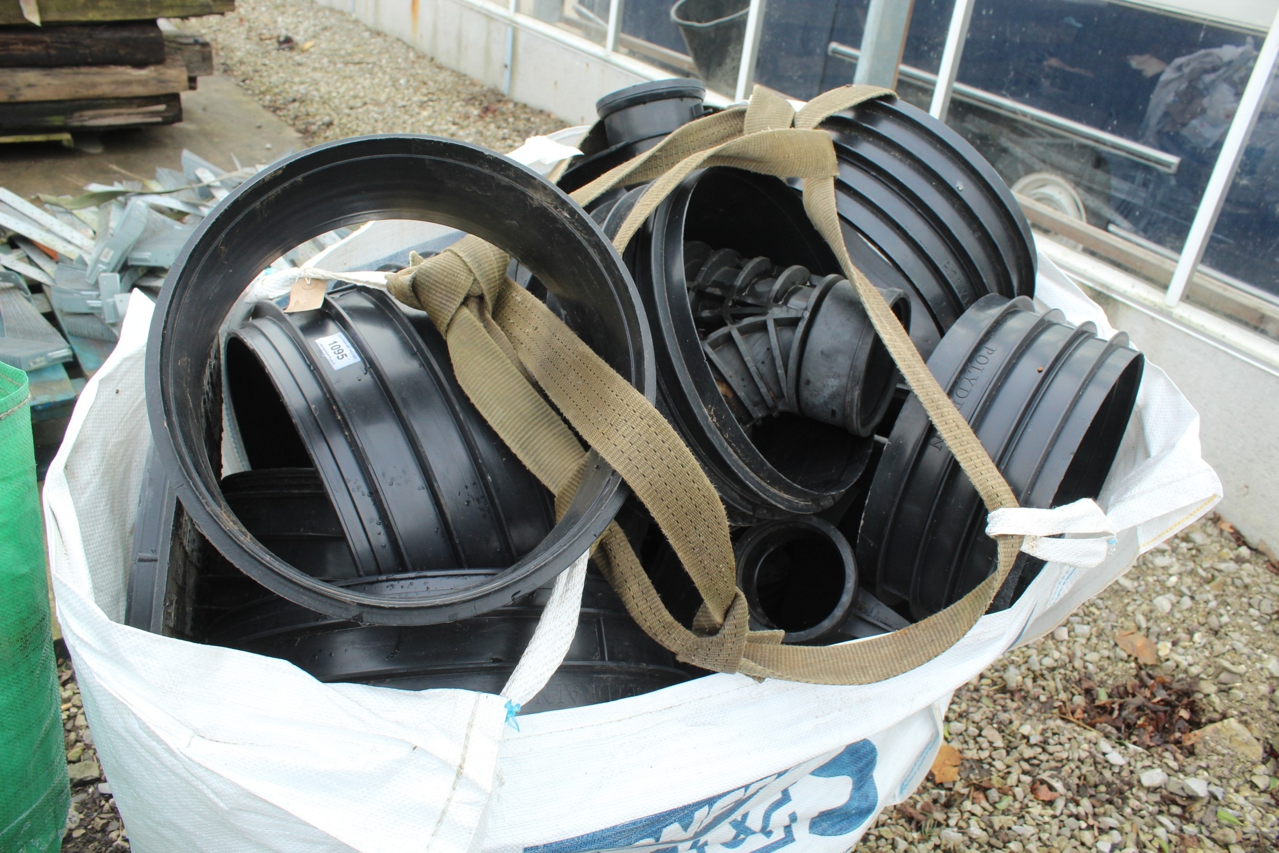 A BAG OF PIPE FITTINGS NO VAT