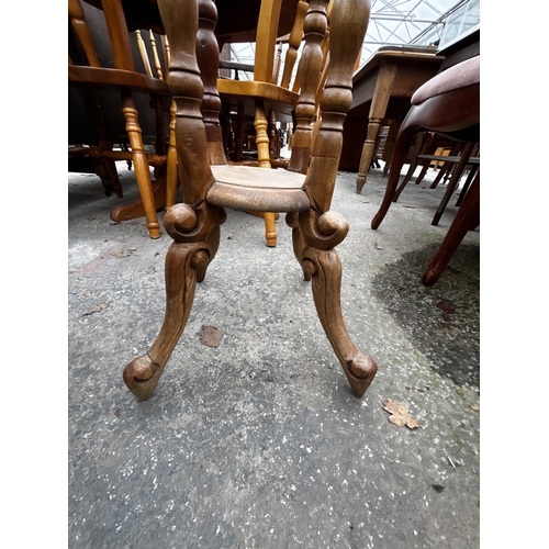 2656 - A VICTORIAN STYLE TWO TIER JARDINIER STAND