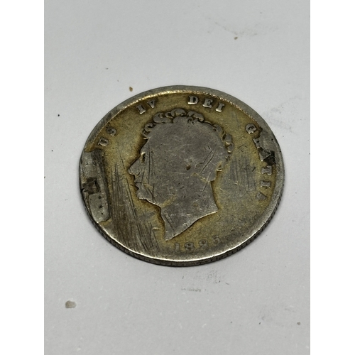 347 - AN 1826 GEORGE IV COIN