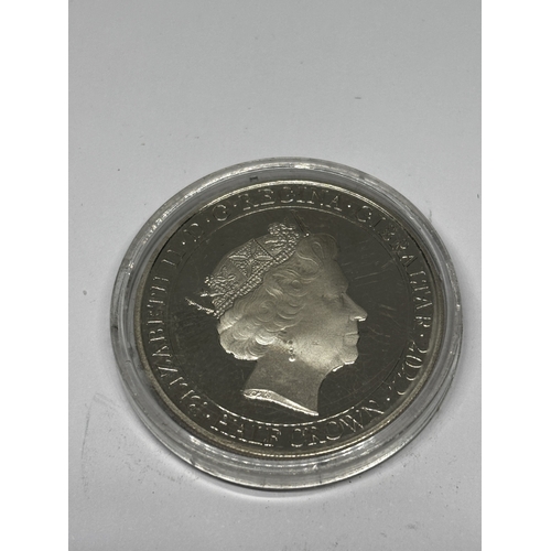 351 - A PROOF 2022 ELIZABETH II HALF CROWN