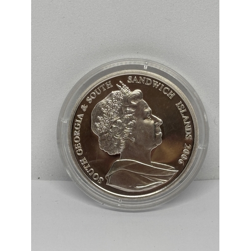 361 - A PROOF ELIZABETH II SANDWICH ISLANDS TWO POUND COIN