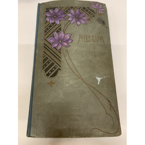 74 - TWO VINTAGE POSTCARDS ALBUMS WITH POSTCARDS