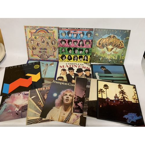 280 - AN ASSORTMENT OF LP'S TO INCLUDE MADNESS 'COMPLETE MADNESS', THE ROLLING STONES 'SOME GIRLS', THE CO... 