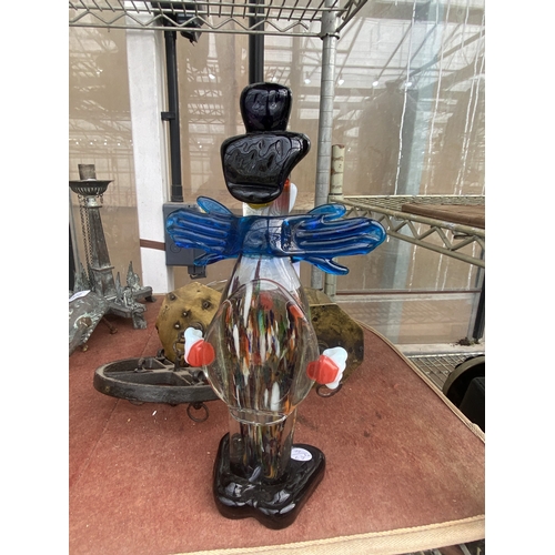 1576 - A GLASS MERANO STYLE CLOWN