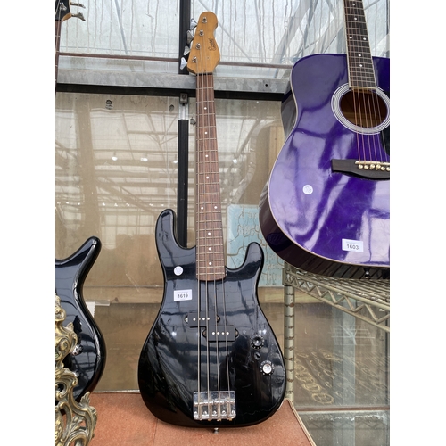 1619 - AN ENCORE ELECTRIC BASS GUITAR