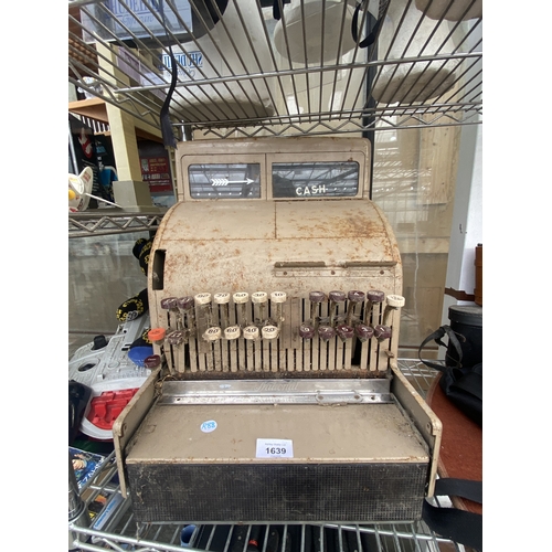 1639 - A VINTAGE NATIONAL CASH REGISTER