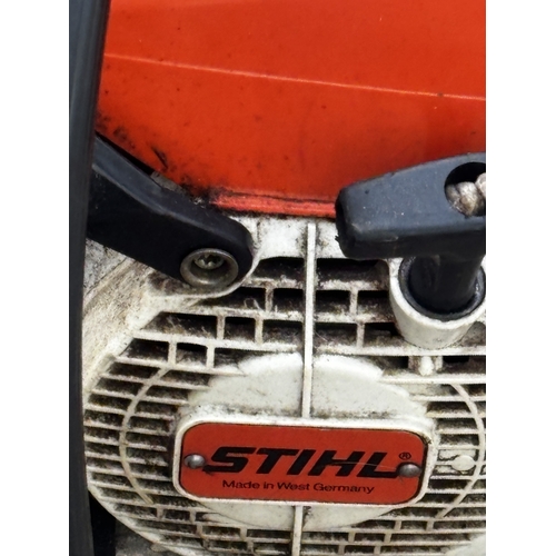 1685 - A STIHL 024 AV SUPER PETROL CHAINSAW