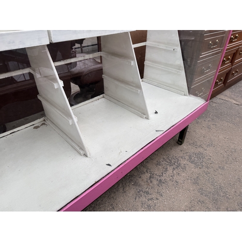 2765 - A PAINTED SHOP DISPLAY COUNTER, 71