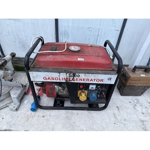 1704 - A 3000 GASOLINE GENERATOR