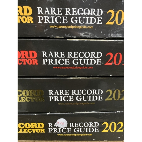 FIVE EDITIONS OF, RECORD COLLECTOR, RARE RECORD PRICE GUIDE FOR THE ...