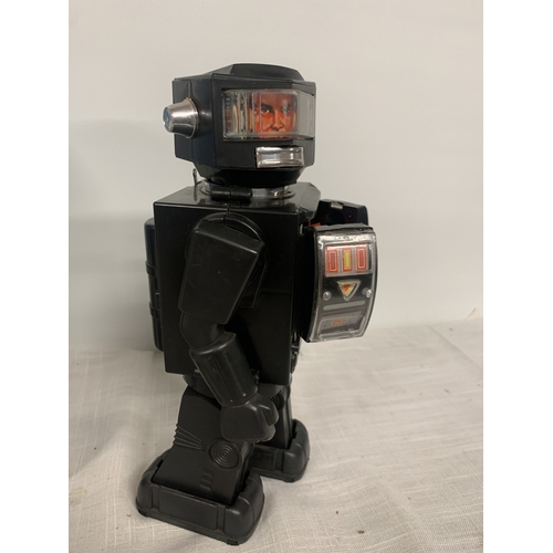 303 - A VINTAGE BATTERY OPERATED MOON EXPLORER IN ORIGINAL BOX