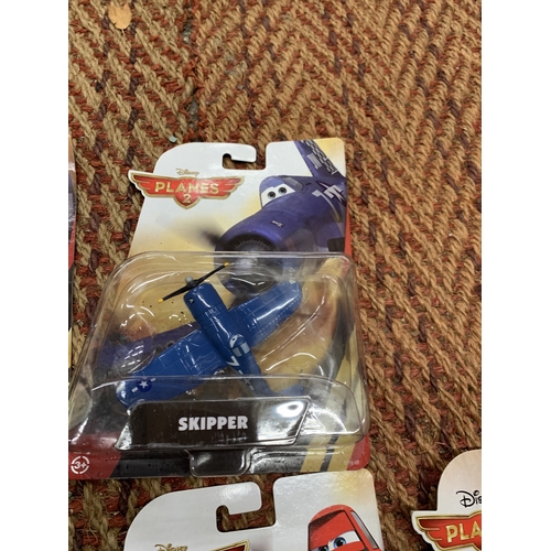 352 - SIX NEW AND PACKAGED MATTEL, DISNEY PLANES FIRE AND RESCUE VEHICLES TO INCLUDE DRIP. AVALANCHE, BLAC... 