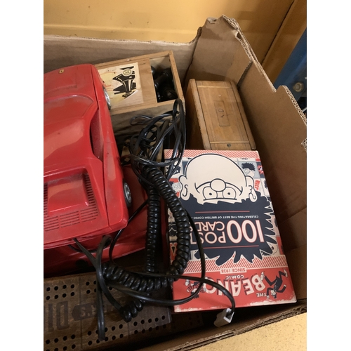 337 - AN ASSORTMENT OF GAMES TO INLCUDE CHESS PIECES, TOP TRUMPS STYLE CARDS, DOMINOS, CRIBBAGE, SUBUTEO T... 