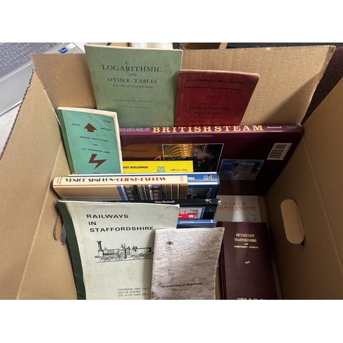 A QUANTITY OF RAILWAY RELATED BOOKS