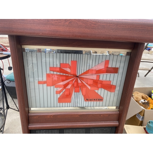 A RETRO MAESTRO JUKEBOX SHELL (NO WORKINGS)