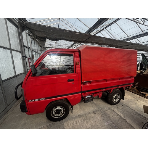 A BEDFORD RASCAL VAN, 49,000 MILES FROM NEW. HAS BEEN IN STORAGE SINCE ...