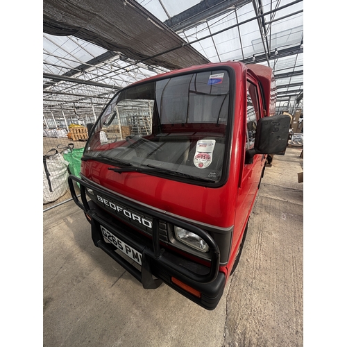 A BEDFORD RASCAL VAN, 49,000 MILES FROM NEW. HAS BEEN IN STORAGE SINCE ...
