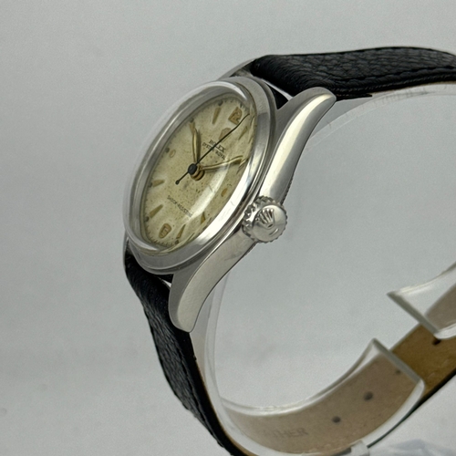 302 - A GENTLEMAN'S VINTAGE ROLEX OYSTER ROYAL 6144 MANUAL WIND WRISTWATCH, 32MM, WORKING AT TIME OF CATAL... 