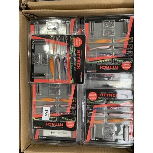 3721 - A LARGE QUANTITY OF DROPSHOT LURE SETS