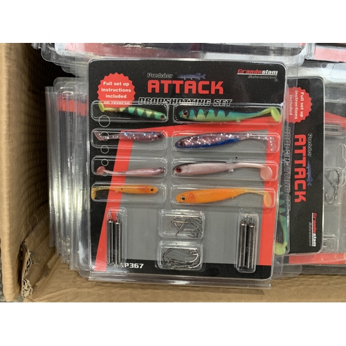 3722 - A LARGE QUANTITY OF DROPSHOT LURE SETS