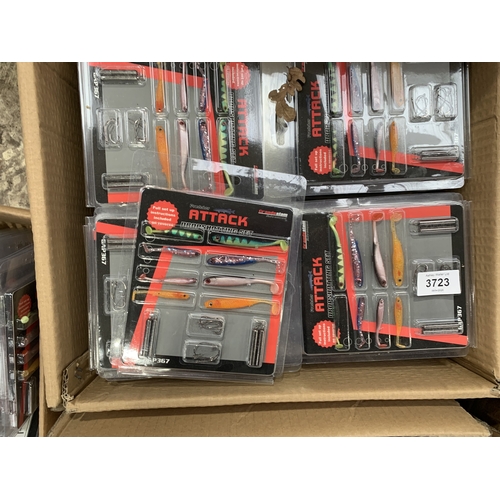 3723 - A LARGE QUANTITY OF DROPSHOT LURE SETS