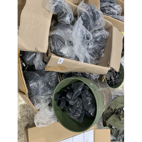 3751 - A QUANTITY OF POLE END CAPS MIXED