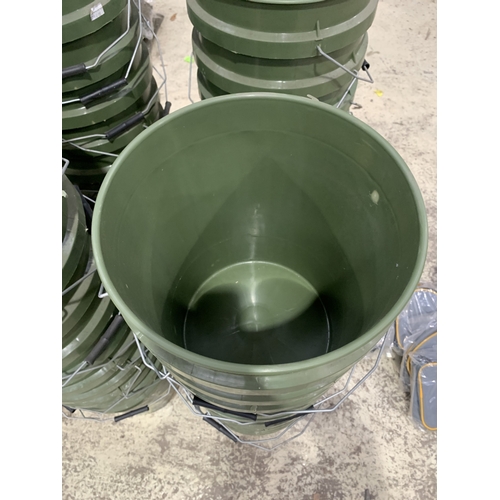 3788 - A QUANTITY OF LARGE CAMO BUCKETS