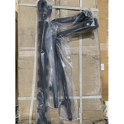 3810 - A SET OF THREE DELUXE PUMP BAR SETS