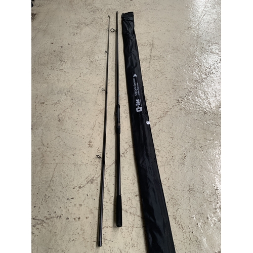 3957 - FOUR 12FT CARBON SPECIMEN 2.7LB CARP ROD