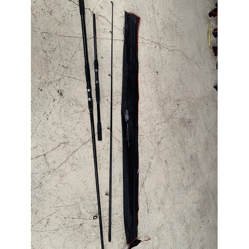 3971 - FOUR 9-12FT 3LB PIKE RODS