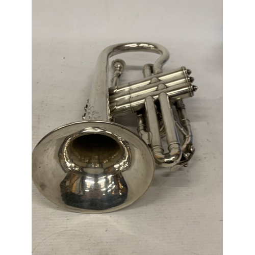 32 - A BOOSEY & CO. SOLEBRON CLASS A CORNET, SERIAL NUMBER 116305