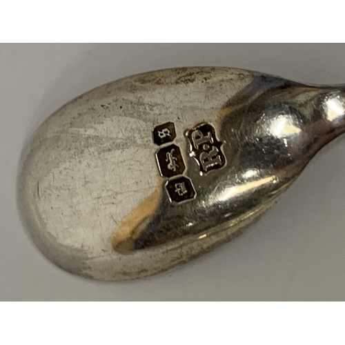 51 - A COLLECTION OF HALLMARKED BIRMINGHAM SILVER SPOONS, WEIGHT 40.1 GRAMS