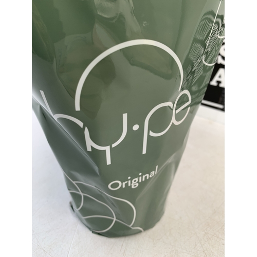 160 - TWO LARGE HYDRANGEA HYPE MOPHEADS - PURPLE IN 1.5 LTR POTS. APPROX 40-50CM TALL, TO BE SOLD FOR THE ... 