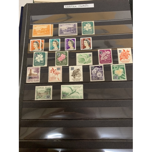 236 - FOUR ALBUMS OF MIXED STAMPS