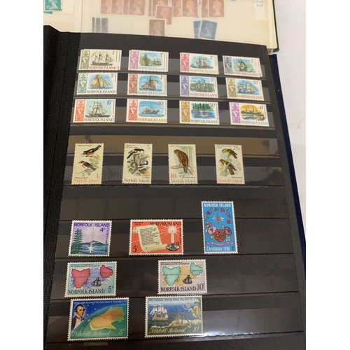 236 - FOUR ALBUMS OF MIXED STAMPS