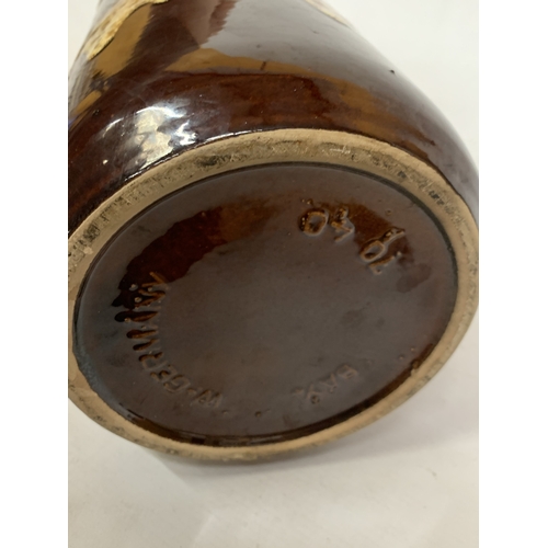 59 - A LARGE WEST GERMAN VASE, HEIGHT APPROX 40CM