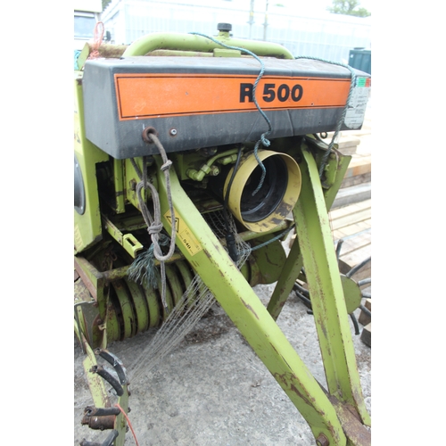 WOLVO R500 MININ ROUND BALER IN GOOD WORKING ORDER NO VAT