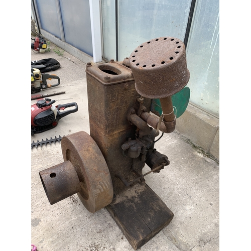 45 - A LISTER D PETROL ENGINE SHAFT DRIVE MAGNETO  NO VAT
