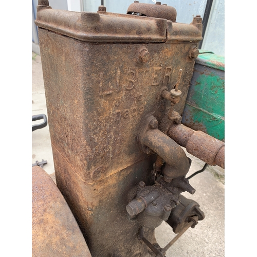 45 - A LISTER D PETROL ENGINE SHAFT DRIVE MAGNETO  NO VAT