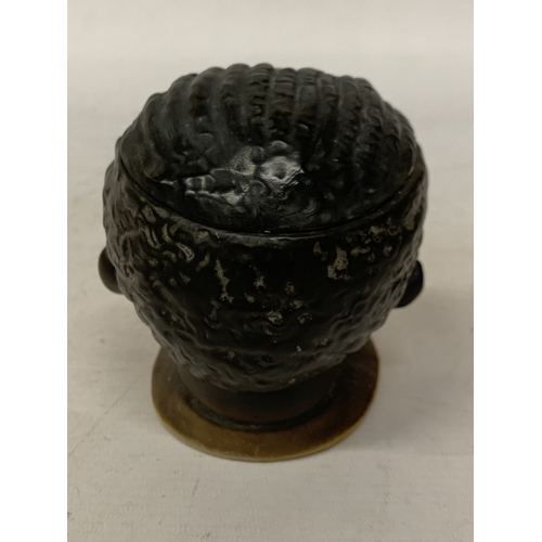 9 - A 19TH CENTURY AMERICANA POTTERY TOBACCO JAR