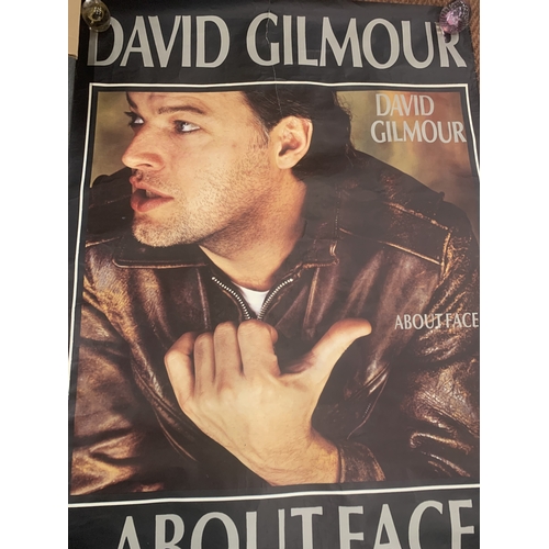 202 - A DAVID GILMORE 'ABOUT FACE' TOUR POSTER