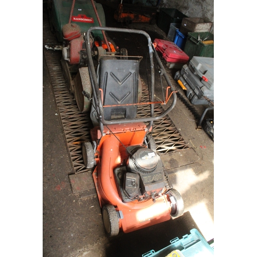 19 - FLYMO RL 400 AND SUFFOLK PUNCH MOWERS  NO VAT