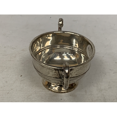 3 - A HALLMARKED BIRMINGHAM SILVER 1934 GOLF TROPHY, WEIGHT 94.12g