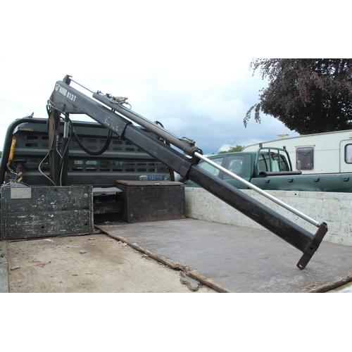 FORD TRANSIT CREW CAB WITH O13T DOUBLE PUSH HIAB 2008, MOT TILL ...
