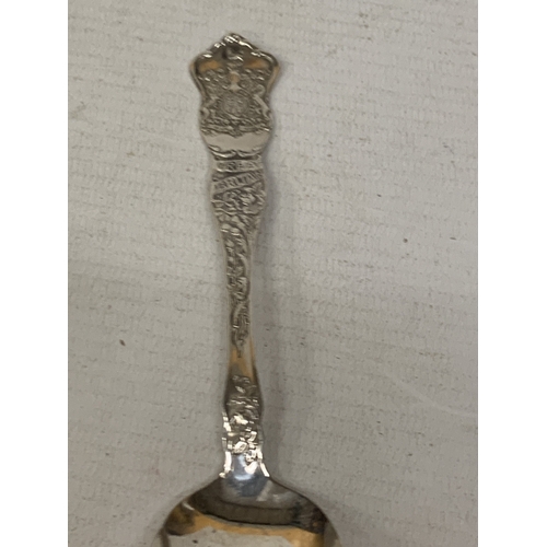 98 - AN XRF TESTED AMERICAN SILVER CO DESERT SPOON