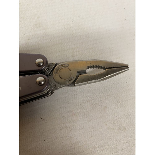 24 - A STAINLESS STEEL LEATHERMAN MULTI-TOOL