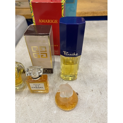 7 - A COLLECTION OF VINTAGE PERFUMES TO INCLUDE LALIQUE 1996 LIMITED EDITION TITLED 